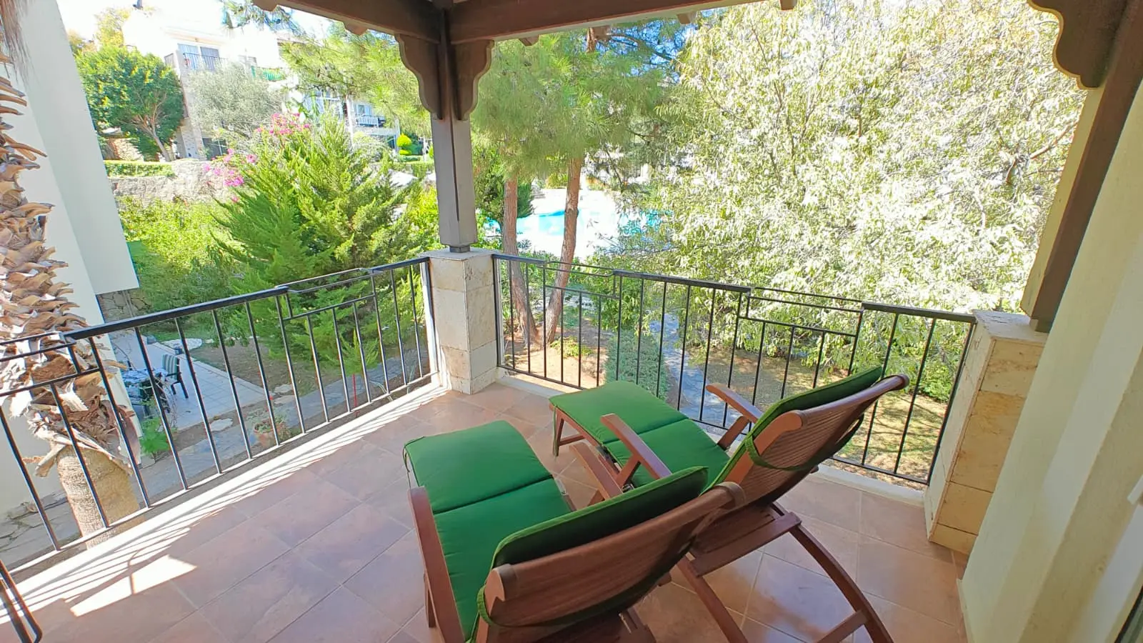 Large terrace